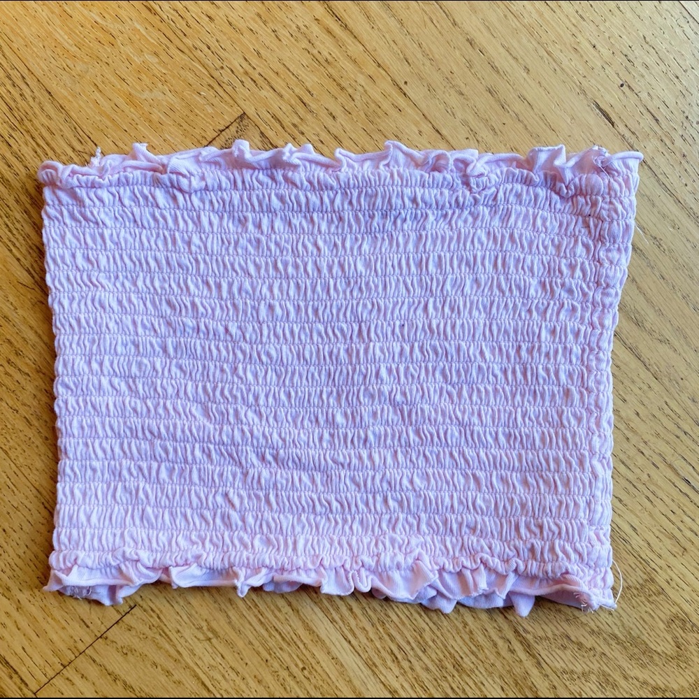 Garage Pink Tube-top